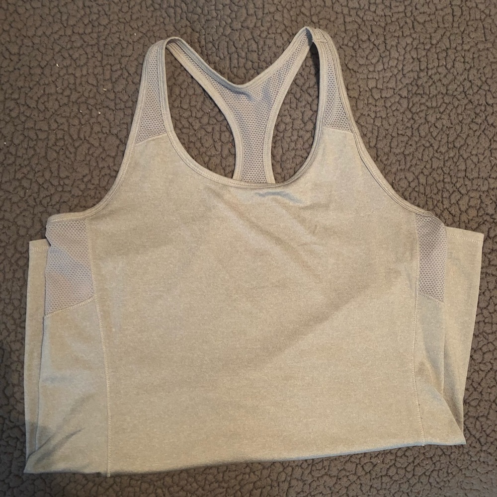 Reebok Gray Workout Tank